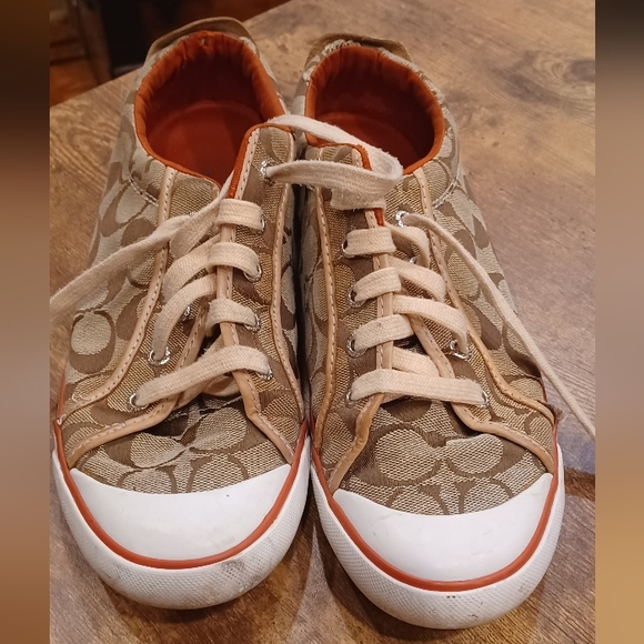 Coach signature Barrett cap toe sneakers - Picture 1 of 4